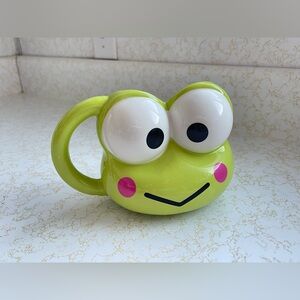 SANRIO KEROPPI LARGE COFFEE CUP MUG SMALL PLANTER VASE DECOR PEN PENCIL HOLDER